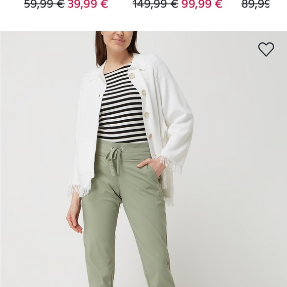 Repeat Size XS Cotton Blend Cardigan Fringe Ivory - Picture 2 of 13